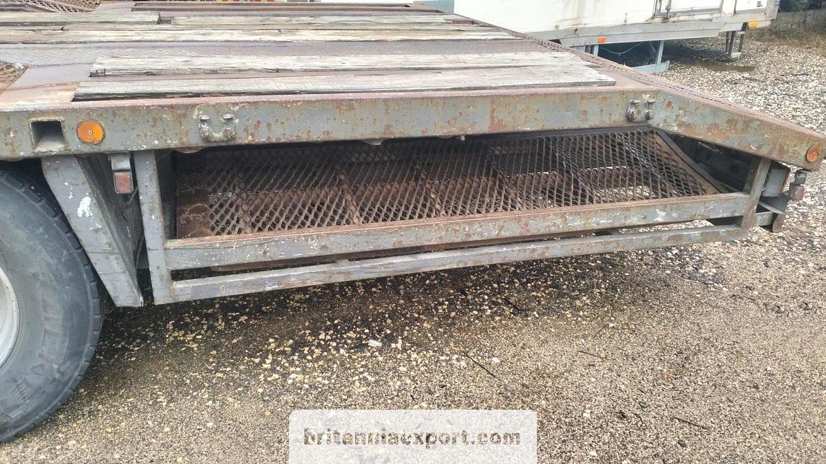 Used 1989 VOLVO FL614 170 14 Ton Plant Recovery Truck Manual Ramps