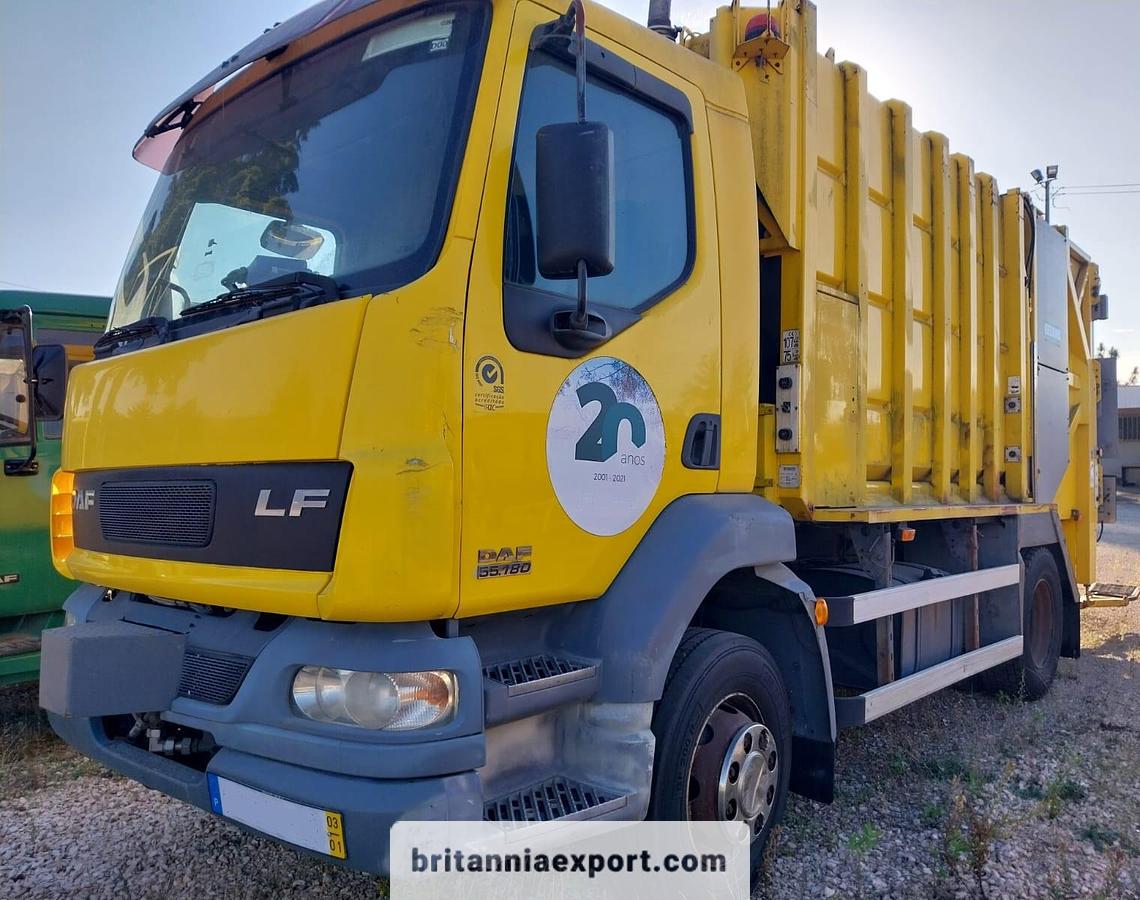Used 2003 DAF LF55 180 | 15 Ton | On springs | Refuse Truck
