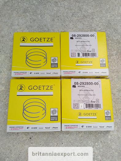 Goetze piston rings for Nissan SD15, SD16, SD20, SD22, SD33T engine.