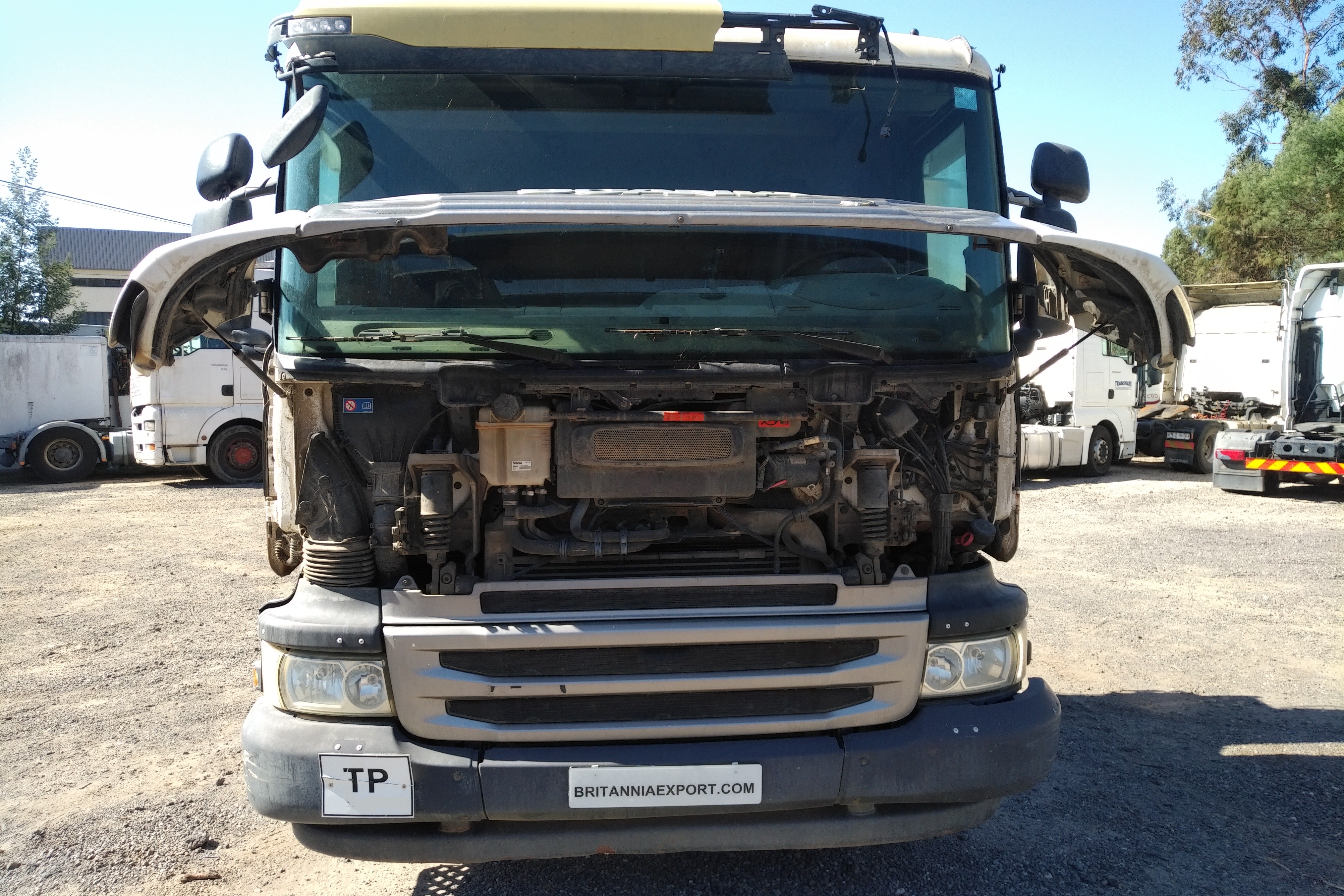 Used 2015 SCANIA P280 Manual Euro 6 4x2 Palfinger PK 7501 Performance Crane Remote Control