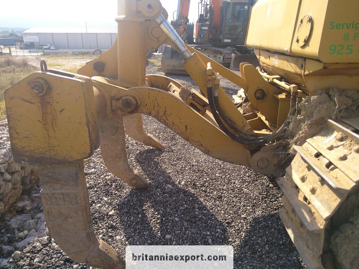 Used 1990 FIATALLIS FD14 Bulldozer with Ripper | 4525 Hours | Heavy Duty Crawler Dozer