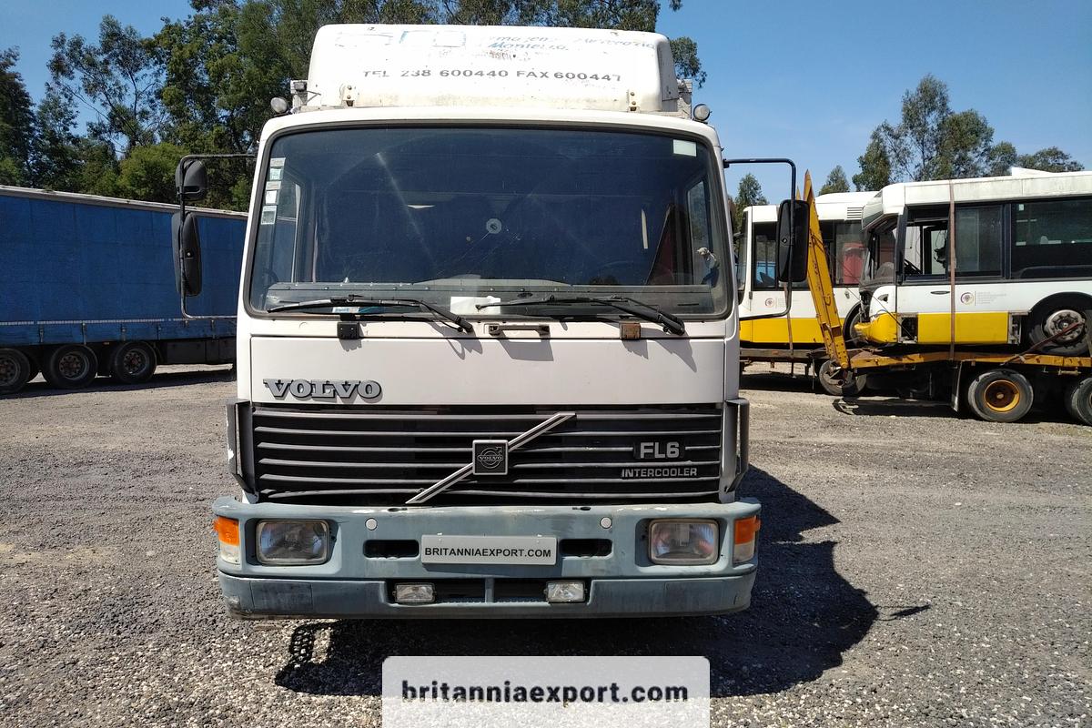 Used 1993 VOLVO FL614 210 Turbo Intercooler | 14 Ton | Manual Pump | Isothermic Box Truck