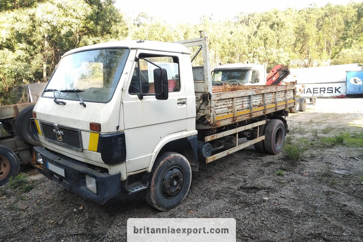 Used 1988 MAN G90 |6 Cylinder | Diesel | 8 Ton | 3 Way Tipper