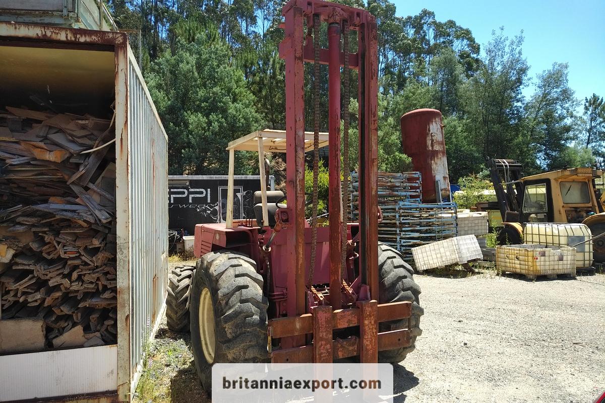 Used 1985 MANITOU MB30 C Rough Terrain 3 Ton Forklift, 6086 Hours
