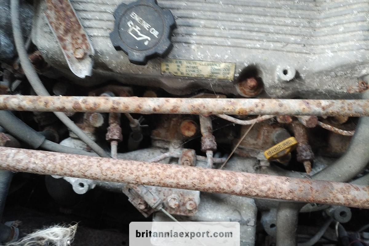 Used 1988 TOYOTA 3B Diesel Engine and 5-Speed Manual Gearbox โ Complete Set.