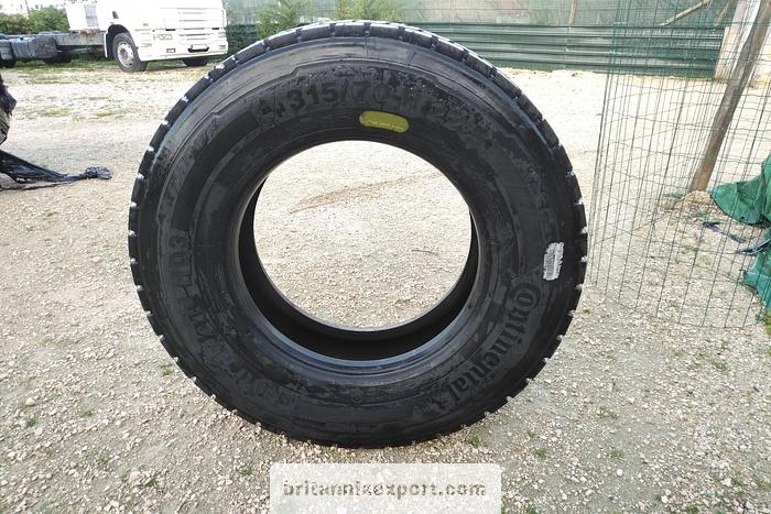 Refurbished 2024 CONTINENTAL 315/70R22.5 retread truck tyres