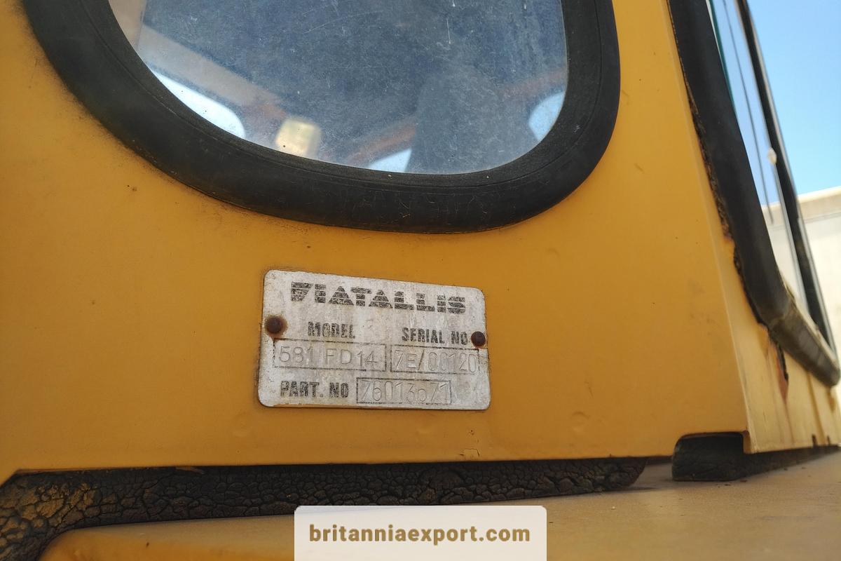 Used 1990 FIATALLIS 581/FD14 Bulldozer with Ripper | 4525 Hours | Heavy Duty Crawler Dozer