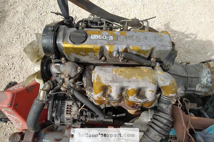 Used 1987 NISSAN LD20-II 2.0 diesel engine & manual gearbox for Nissan Vanette