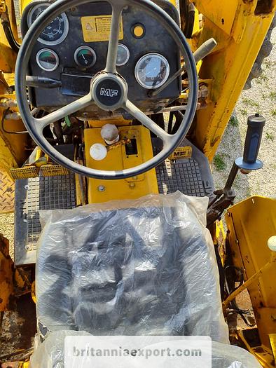 Used 1987 Massey Ferguson 50E 4X4 tractor backhoe loader