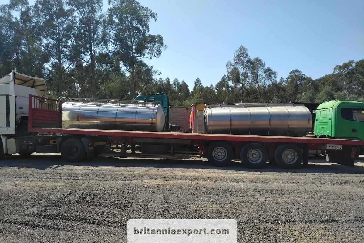 Used 1991 Trouillet  ST3340 Heavy Duty Flatbed Semi-Trailer Container Twist Locks 33500 Kg GVW