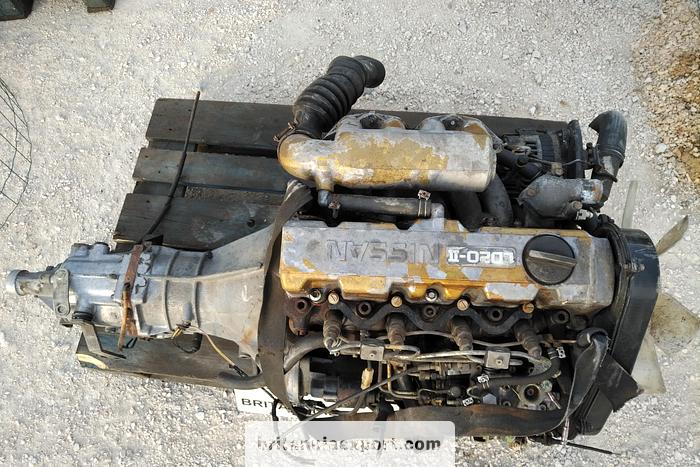 Used 1987 NISSAN LD20-II 2.0 diesel engine & manual gearbox for Nissan Vanette
