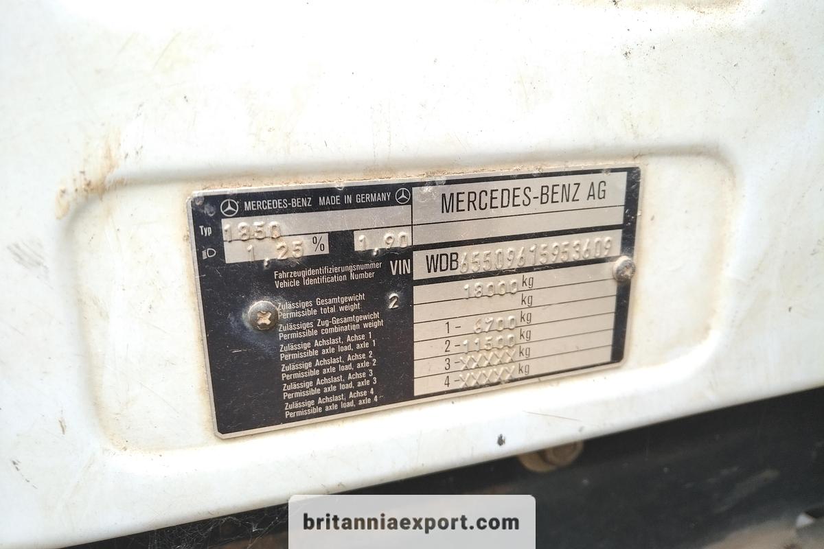 Used 1992 MERCEDES-BENZ SK 1850 V8 | Twin Turbo | EPS 3 Pedals | 18 Ton | Tipper
