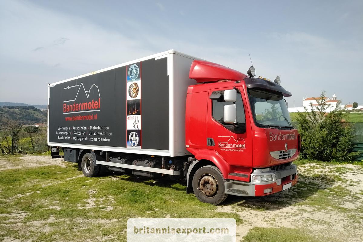 Used 2007 RENAULT Midlum 240 | Euro 4 | 12 Ton | Box Lorry With Tail Lift.