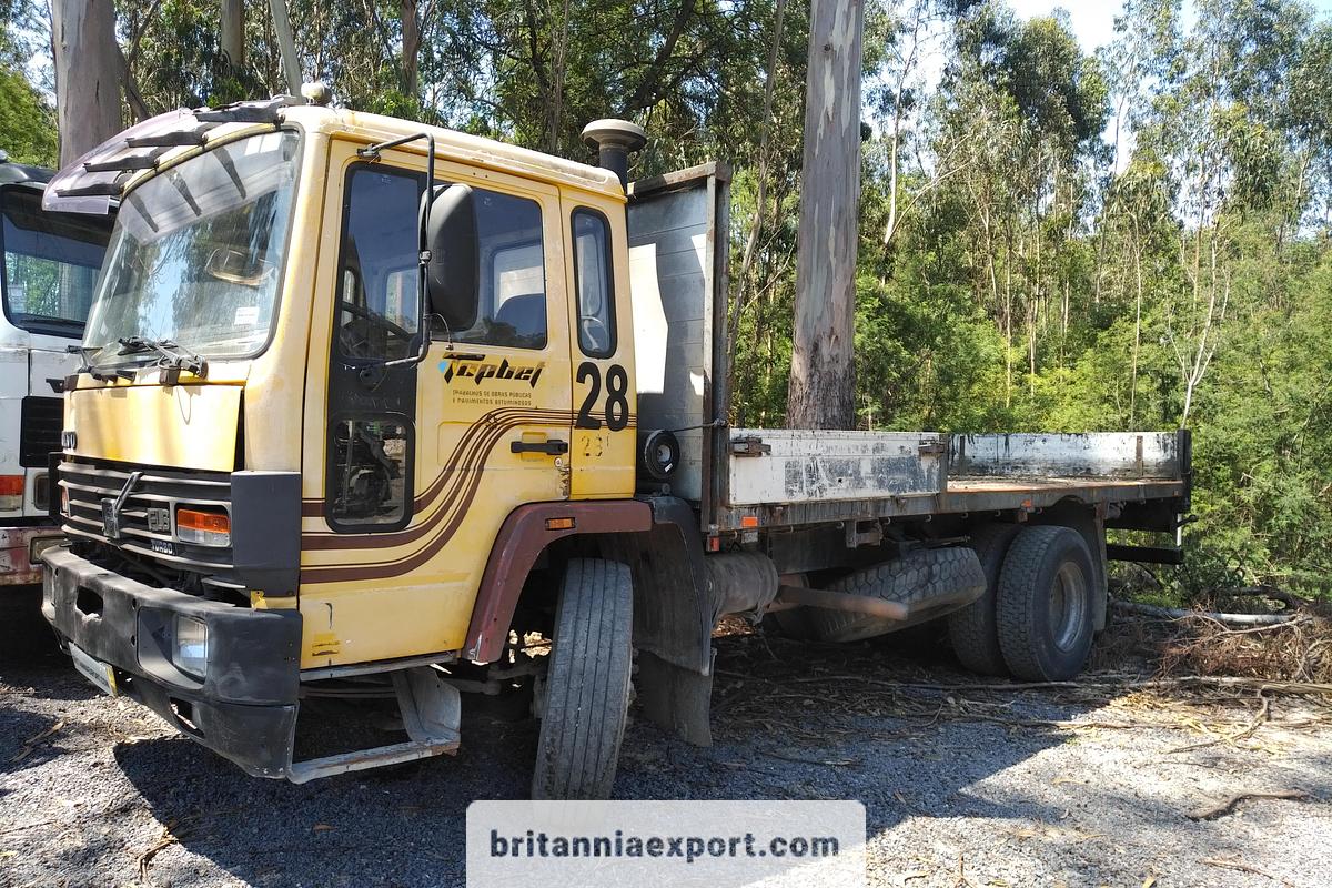 Used 1988 VOLVO FL619 | Turbo | 19 Ton | On Springs | Flatbed Truck