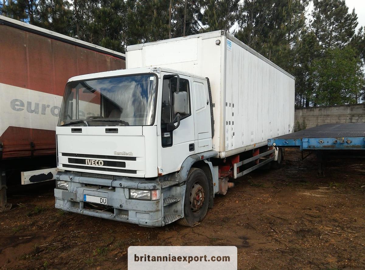 Used 1994 IVECO Eurotech 190E27 R 19 Ton Box Lorry. Choice of 3
