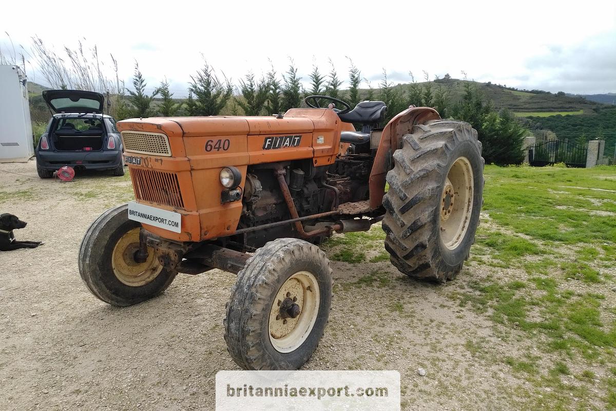 Used 1980 🚜 FIAT 640 4x2 Farm Tractor – Made in Italy | Export Ready.