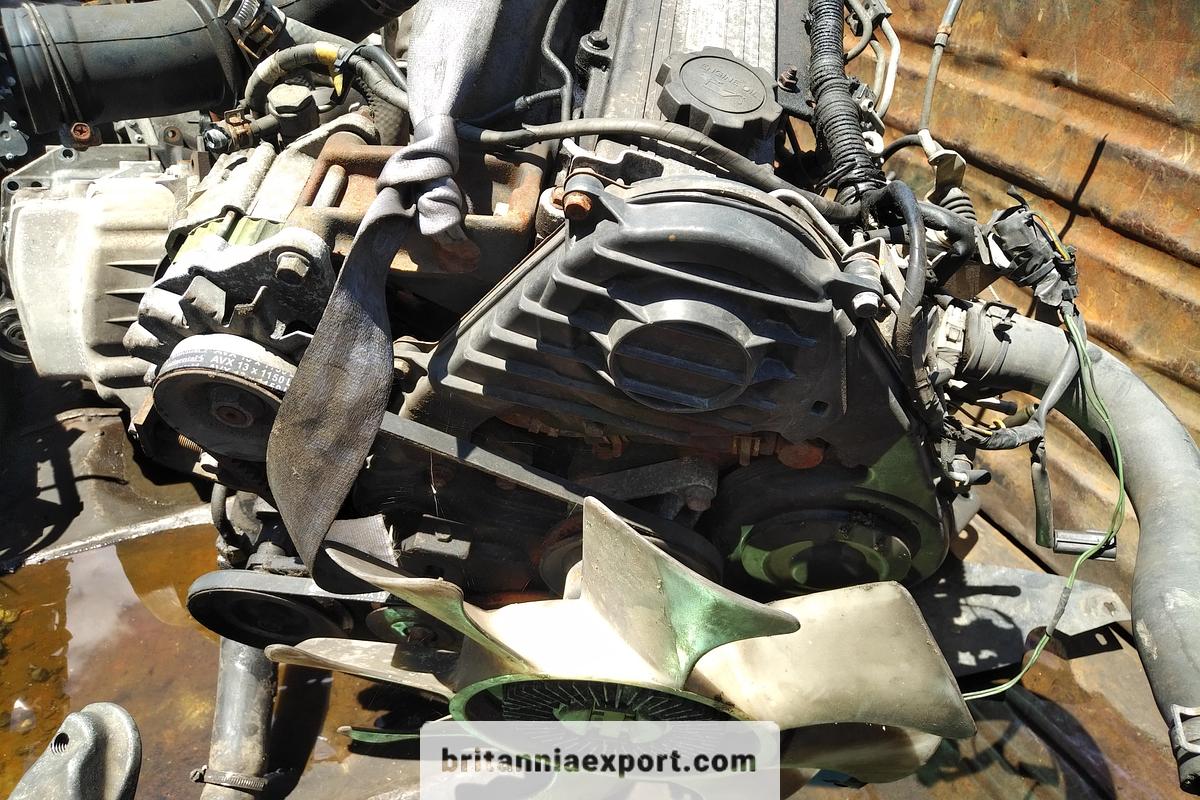 Used 1993 MAZDA E2200 2.2 Diesel Engine with 5 Speed Manual Gearbox Complete