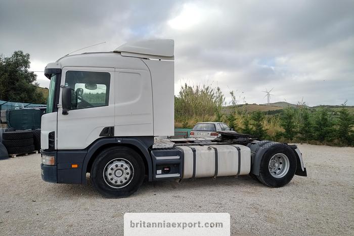 Used 2000 SCANIA P114 L 340 PDE CP19 manual tractor unit.