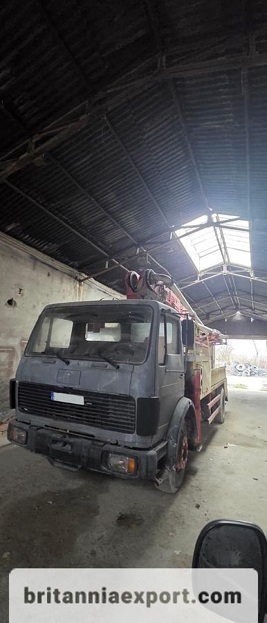 Used 1985 MERCEDES-BENZ 1624 OM441LA Truck with Putzmeister 22m Concrete Pump