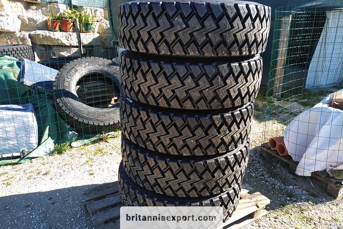 Refurbished 2024 Continental Conti Hybrid HD3 285/70R19.5 Quarry retread truck tyres