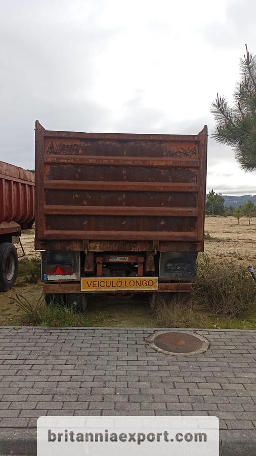 Used 1990 Basgaia 2 Axles Twin Wheel | 30 Ton Tipper Semi-Trailer | Spring Suspension |