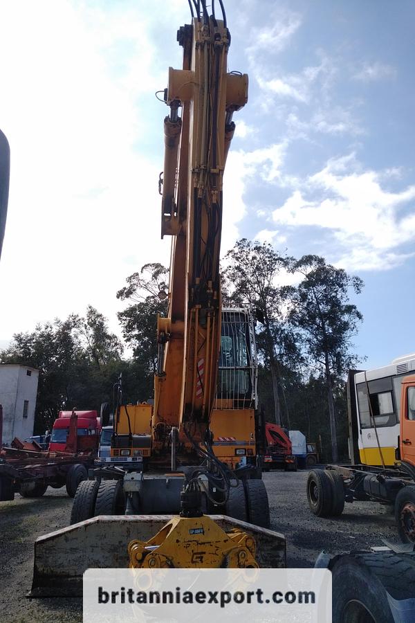 Used 2001 LIEBHERR  A924 Litronic Wheeled Excavator with Grab | Front Blade