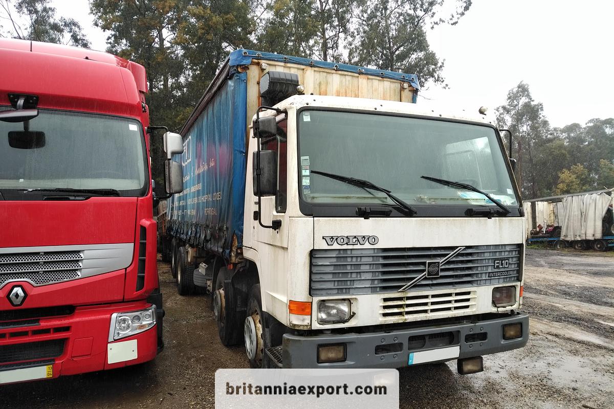 Used 1996 VOLVO FL10 320 | 8x2 12 Tyres | Euro 2 |  32 Ton Curtainsider Truck