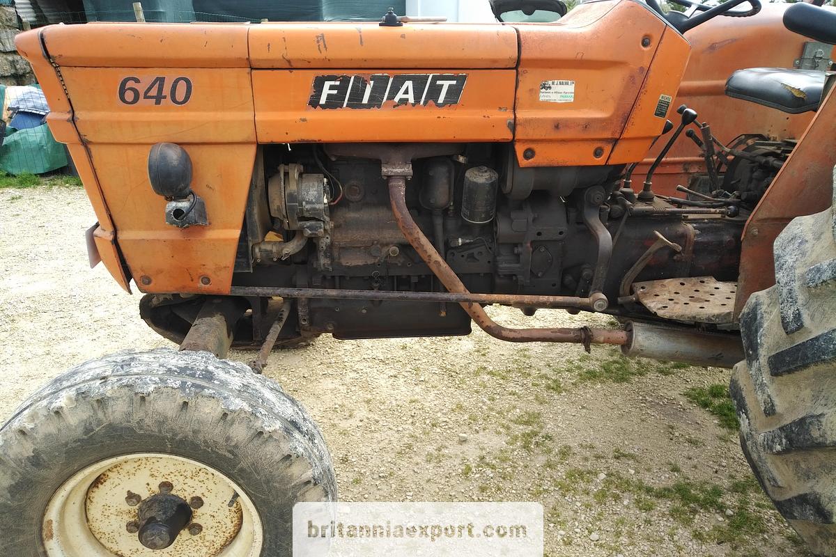 Used 1980 🚜 FIAT 640 4x2 Farm Tractor – Made in Italy | Export Ready.