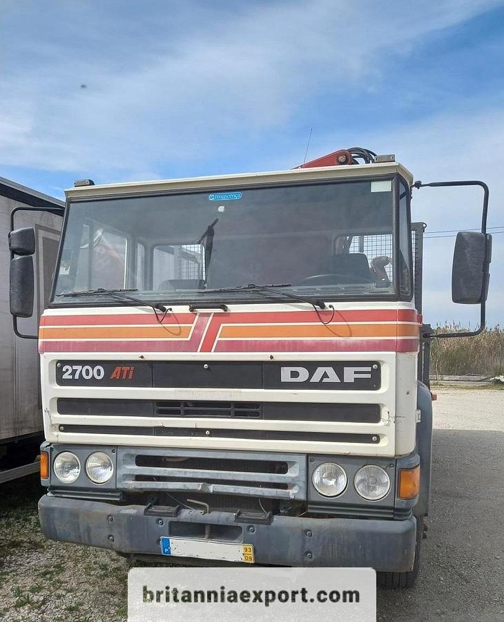 Used 1993 DAF 2700 ATI 6x4 26 Ton Sideways Tipper with HMF 820 Crane | Export Ready.