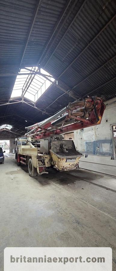 Used 1985 MERCEDES-BENZ 1624 OM441LA Truck with Putzmeister 22m Concrete Pump