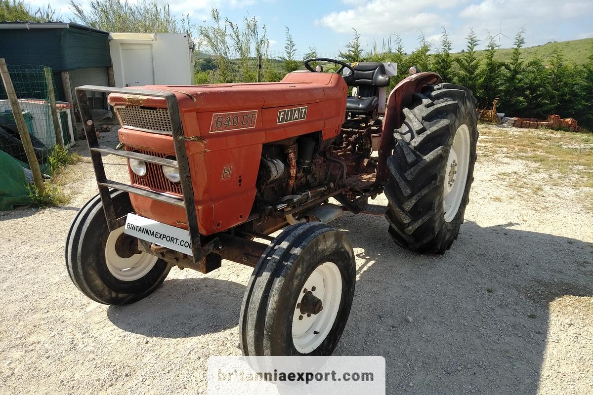 Used 1980 FIAT 640 Farm Tractor with Power Steering