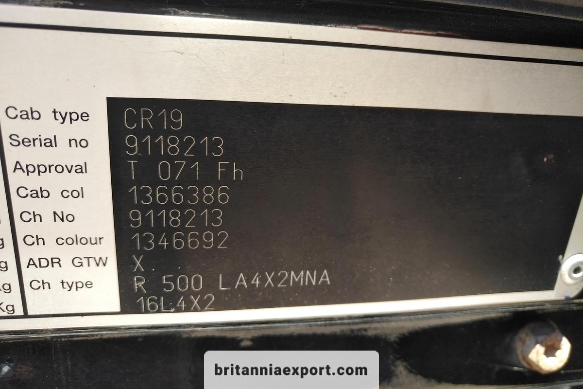 Used 2007 SCANIA R500 V8 Euro 4 4x2 Tractor Unit with PTO and Hydraulics
