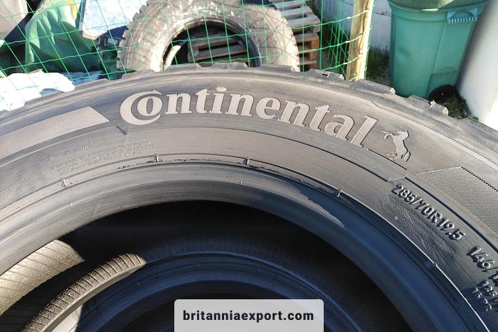 Refurbished 2024 Continental Conti Hybrid HD3 285/70R19.5 Quarry retread truck tyres