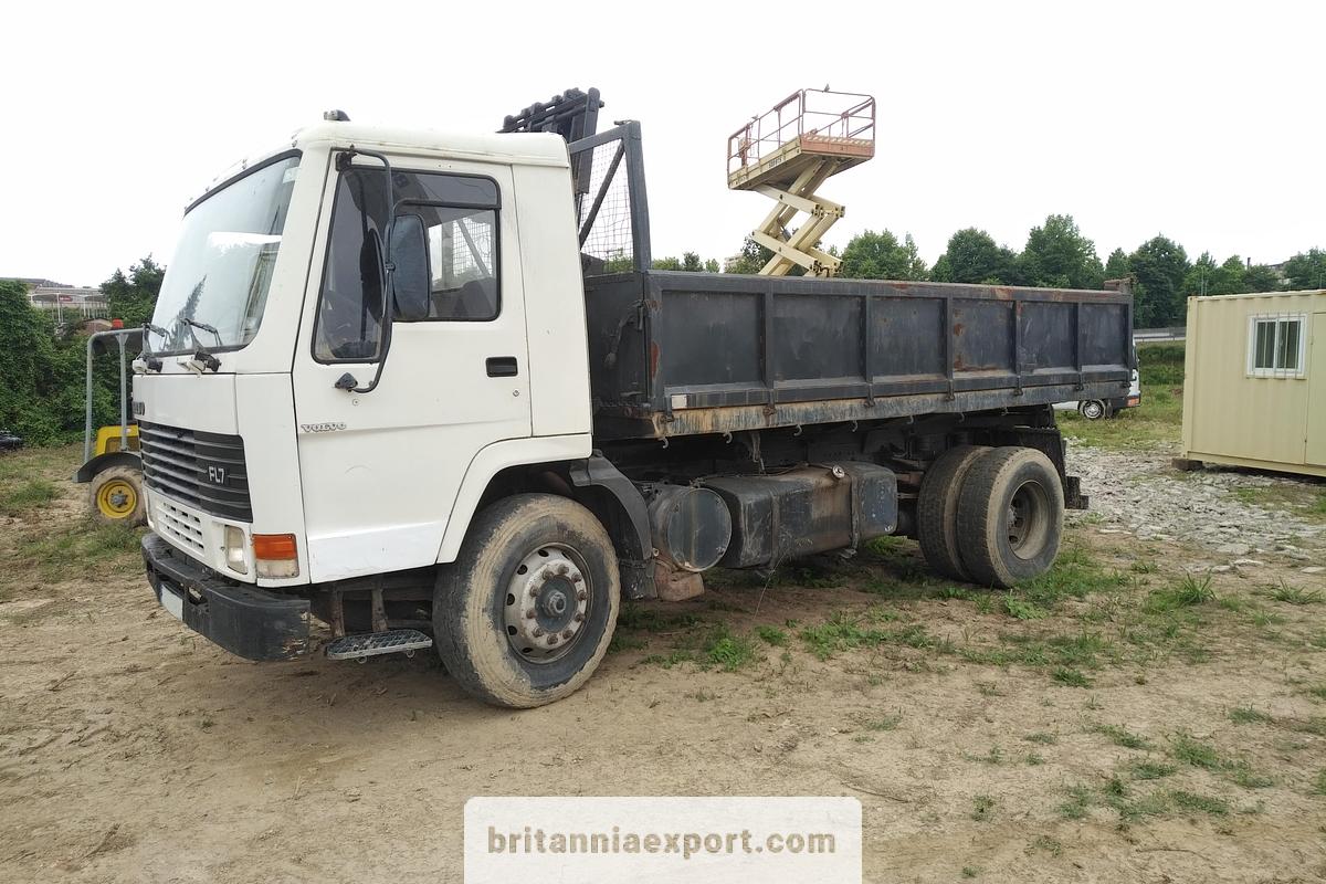 Used 1989 VOLVO FL7 260 HP 6 Cylinder | 19 Ton 3-Way Tipper Truck