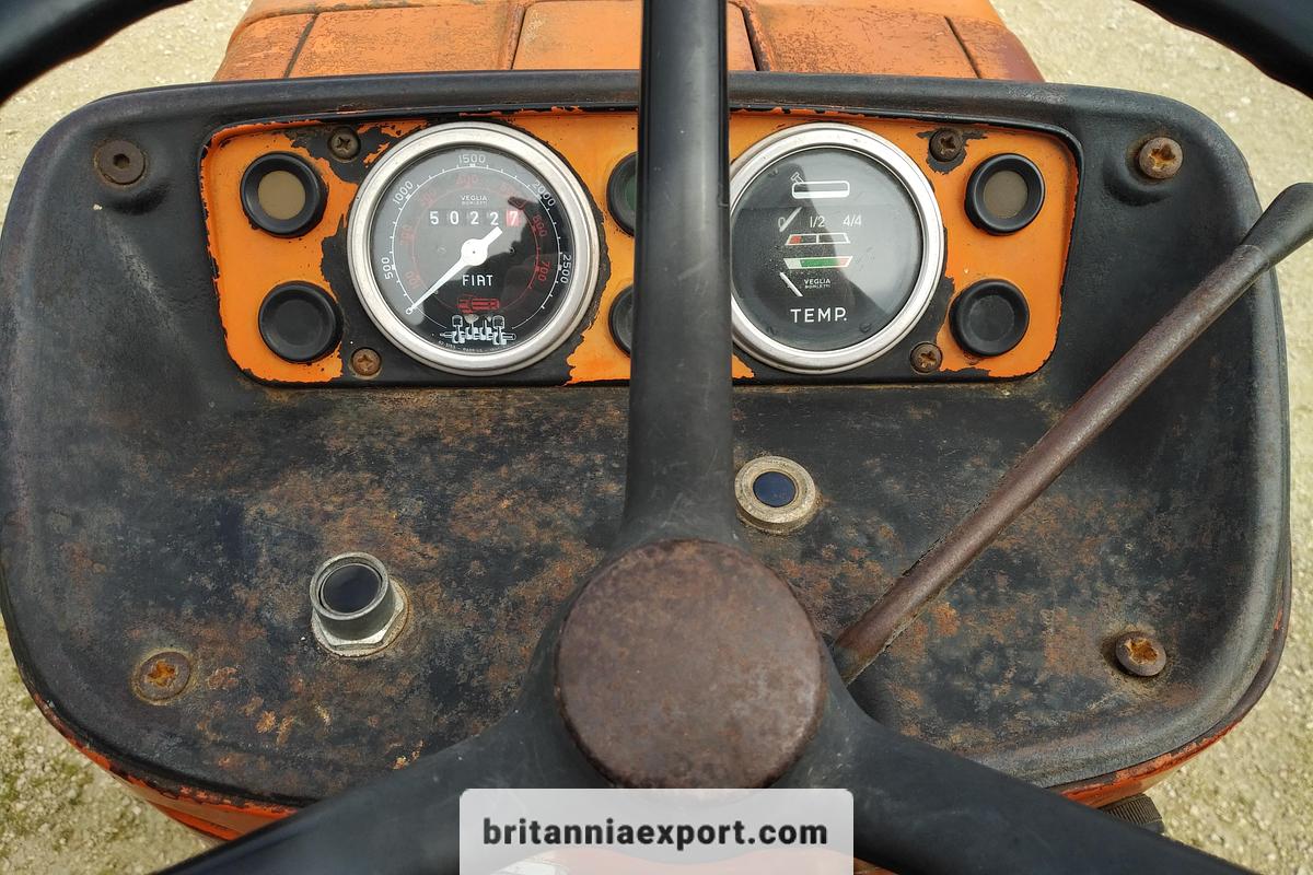 Used 1978 FIAT 640 3.5 4 Cylinder Diesel 4x2 Farm Tractor - Made in Italy
