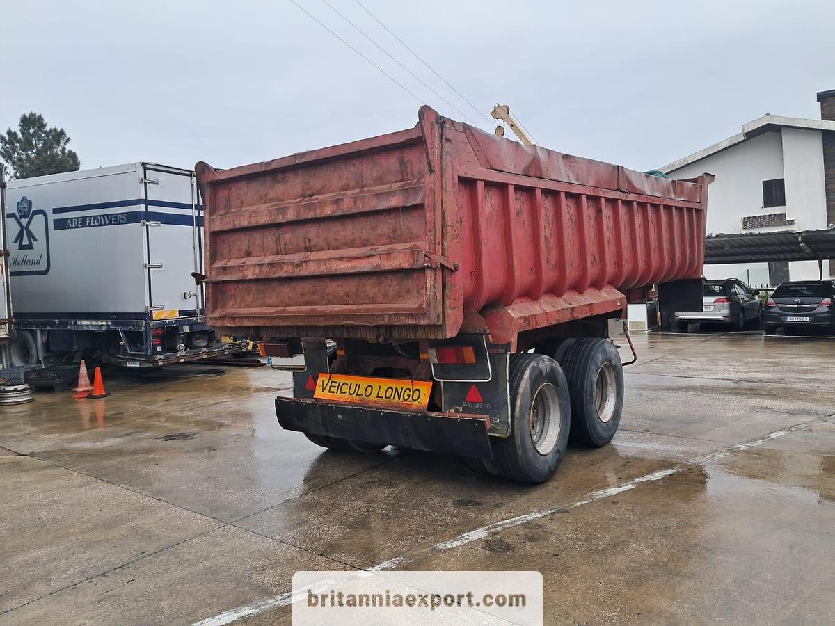 Used 1994 Trabosa 2 Axles Twin Wheel | 31 Ton | On Full Springs Suspension | Tipper Semi-Trailer |