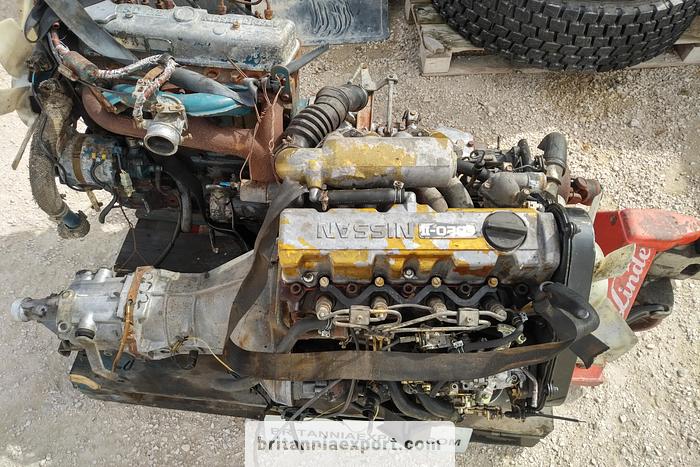 Used 1987 NISSAN LD20-II 2.0 diesel engine & manual gearbox for Nissan Vanette