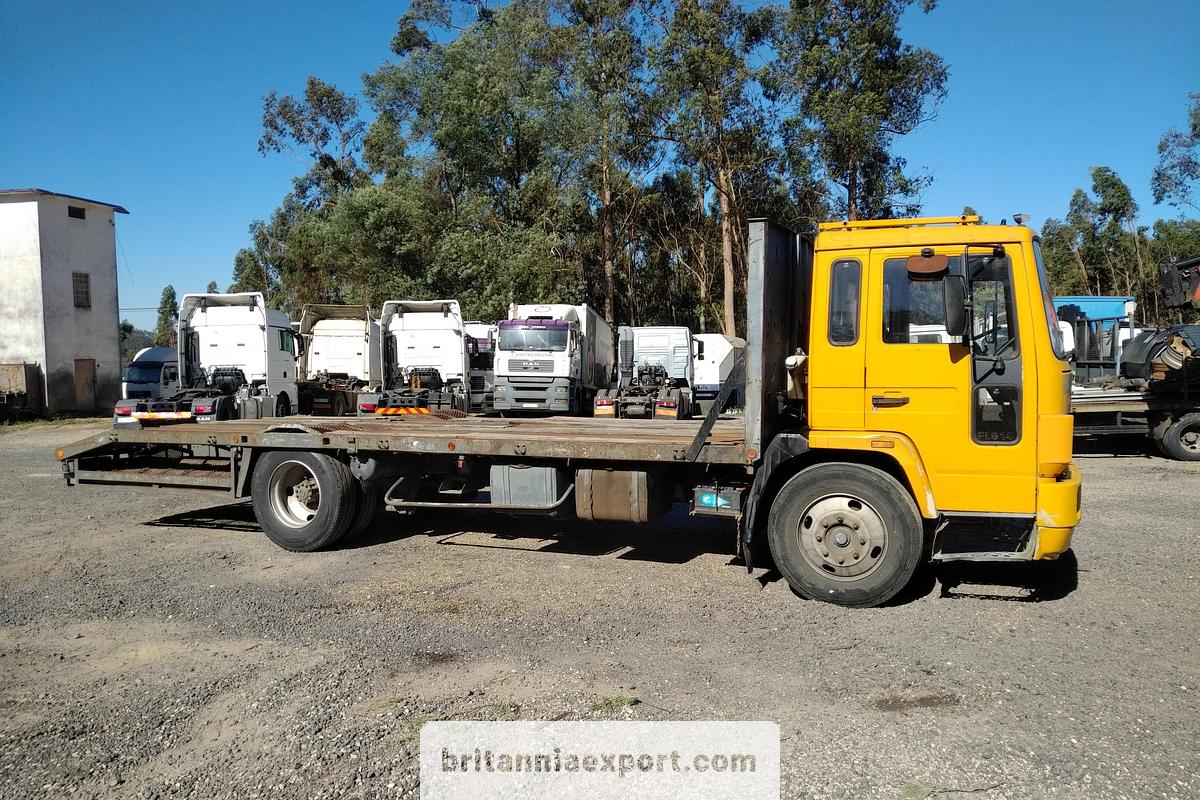 Used 1989 VOLVO FL614 Turbo 170 14 Ton Plant Recovery Truck Manual Ramps