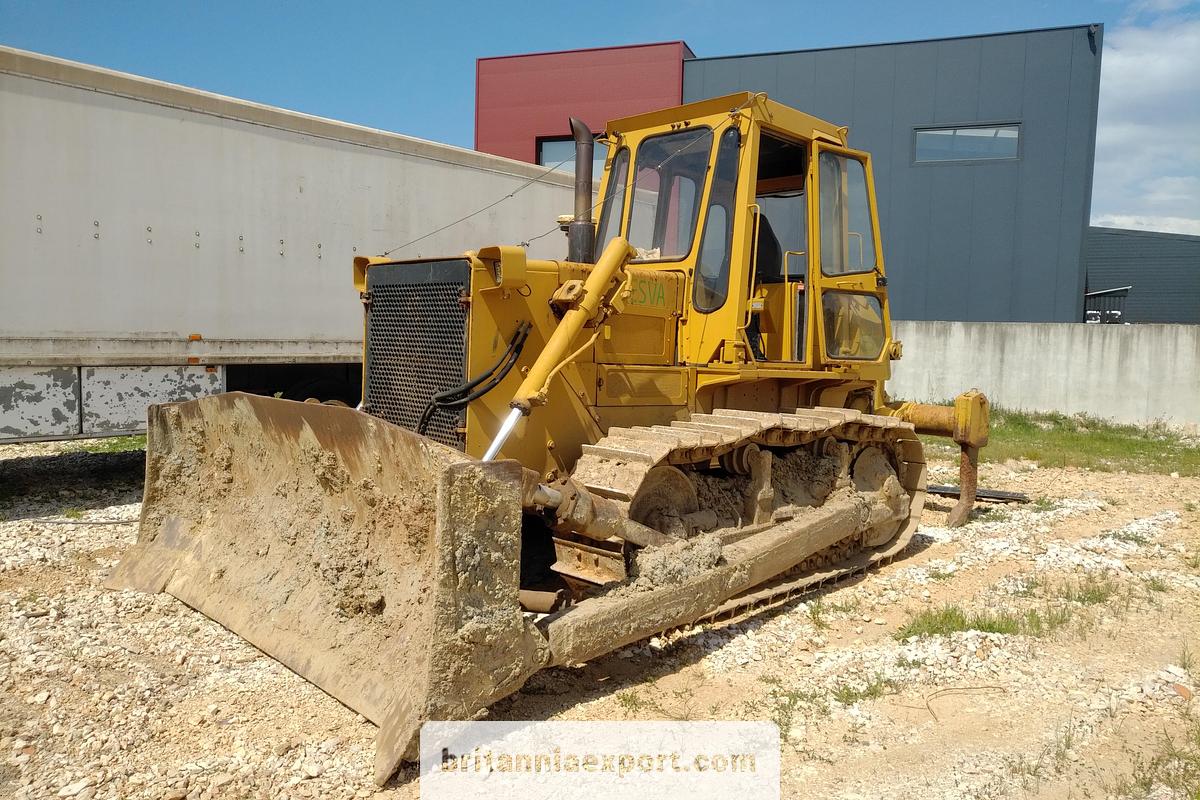 Used 1990 FIATALLIS 581/FD14 Bulldozer with Ripper | 4525 Hours | Heavy Duty Crawler Dozer