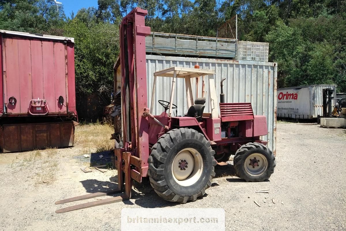 Used 1985 MANITOU MB30 C Rough Terrain 3 Ton Forklift, 6086 Hours