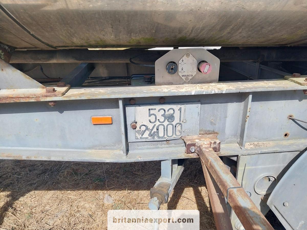 Used 1997 SCANIA 124 L 400 6x2 Stainless Steel Food Tanker Truck