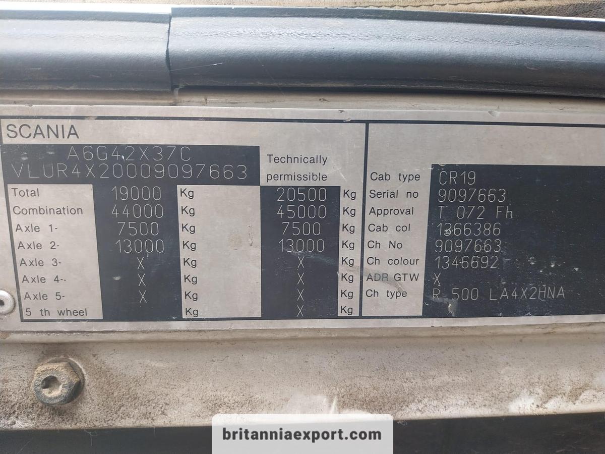 Used 2005 SCANIA R500 V8 Euro 3 Opticruisde Retarder Tractor Unit