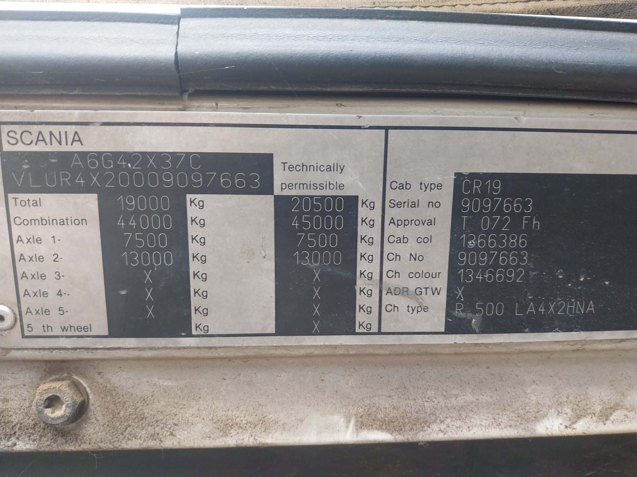 Used 2005 SCANIA R500 V8 Euro 3 Opticruisde Retarder Tractor Unit