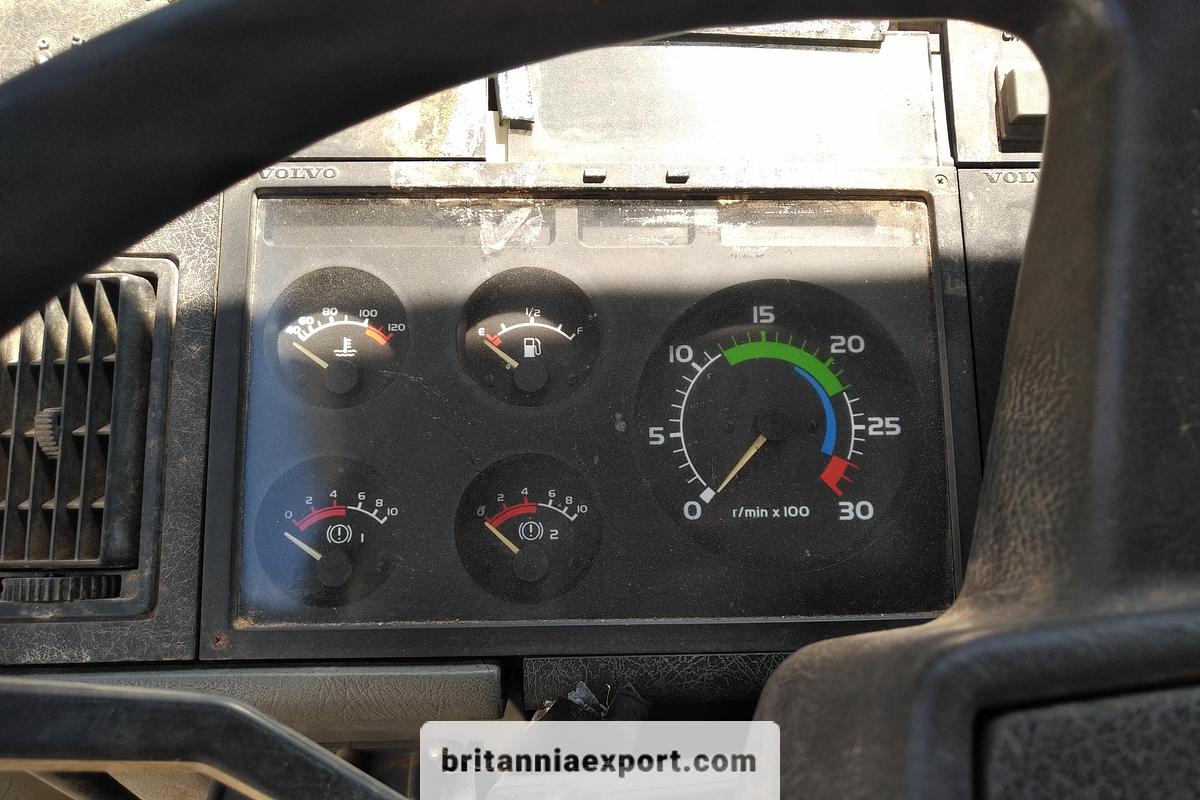 Used 1994 VOLVO FS7 260 Intercooler Manual Injector Pump On Full Springs 19 Ton 3 Way Tipper