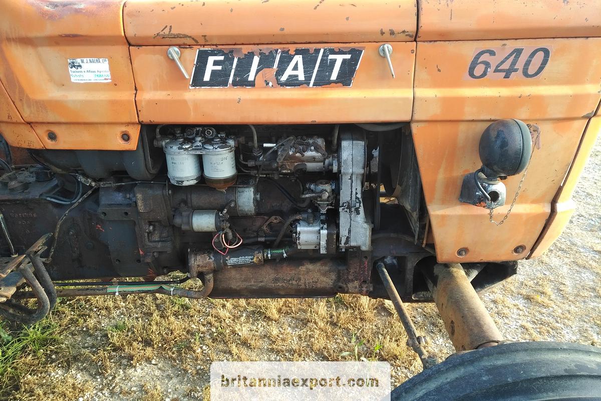 Used 1978 FIAT 640 3.5 4 Cylinder Diesel 4x2 Farm Tractor - Made in Italy