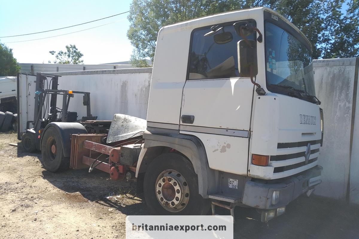 Used 1994 RENAULT R385 Major 4x2 Hub Reduction & Tipper Hydraulics Tractor Unit