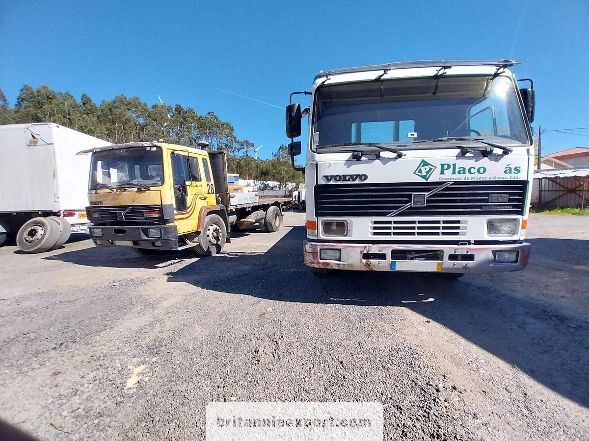Used 1988 VOLVO FL619 | Turbo | 19 Ton | On Springs | Flatbed Truck