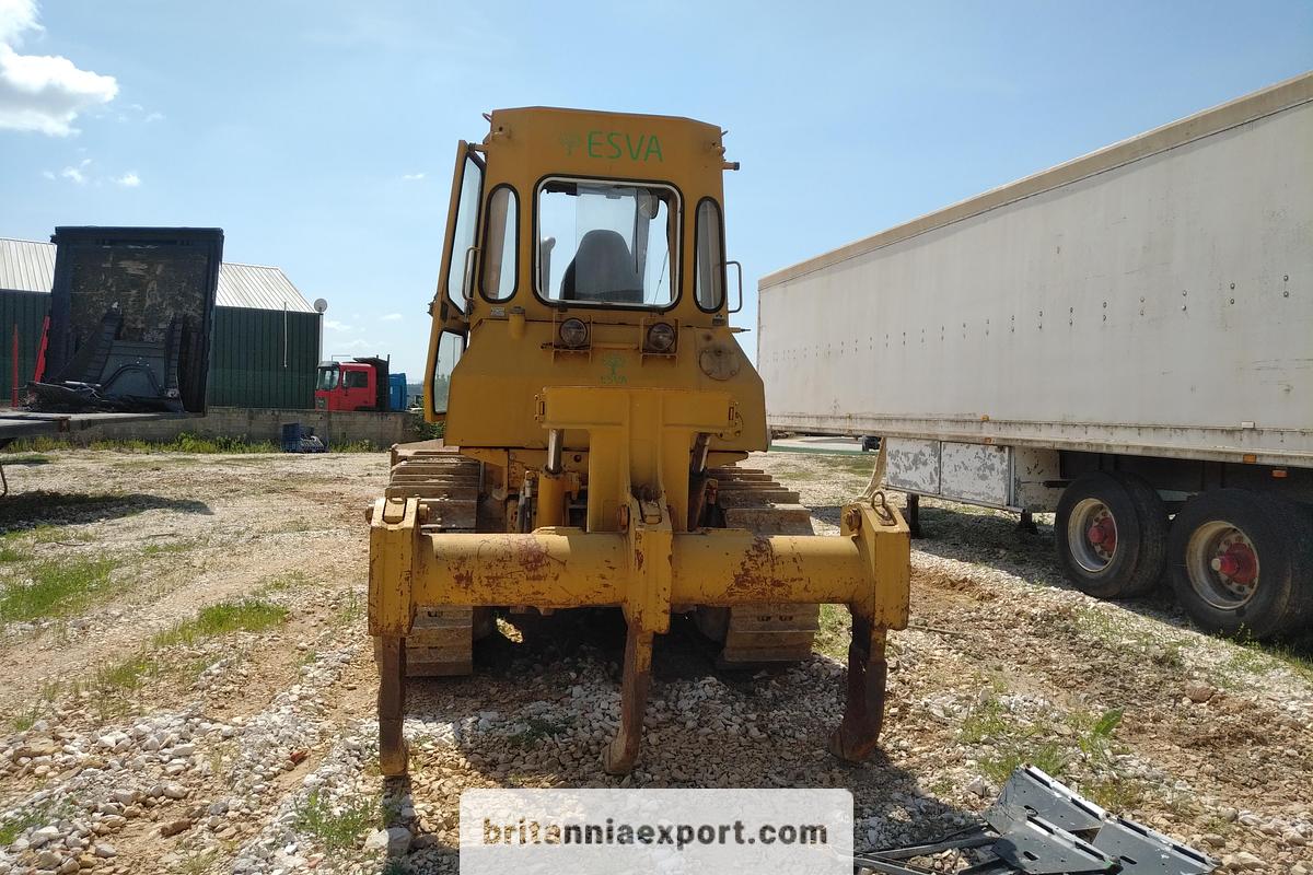 Used 1990 FIATALLIS 581/FD14 Bulldozer with Ripper | 4525 Hours | Heavy Duty Crawler Dozer