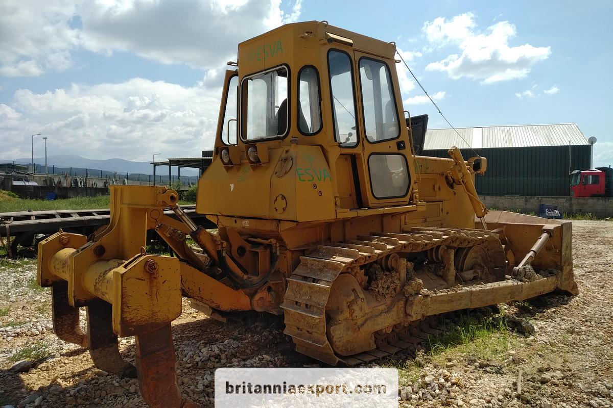 Used 1990 FIATALLIS 581/FD14 Bulldozer with Ripper | 4525 Hours | Heavy Duty Crawler Dozer