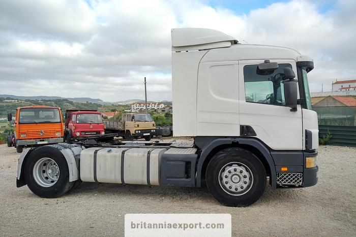 Used 2000 SCANIA P114 L 340 PDE CP19 manual tractor unit.